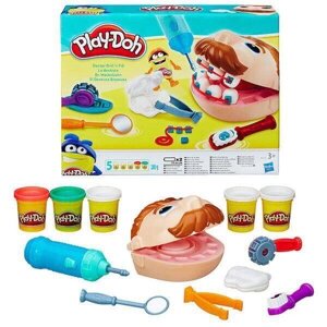 Набор для лепки из пластилина Play-Doh "Мистер Зубастик" Плей до, аналог