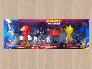 Набор фигурок героев из м/ф Соник (Sonic 2), 6 героев, арт. 962465