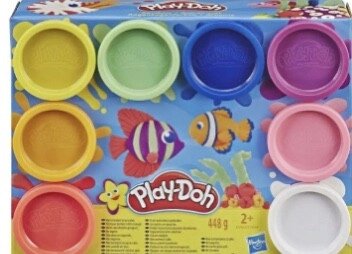 Набор теста для лепки Play-Doh, 8 баночек, аналог от компании ИгрушкиТут - фото 1