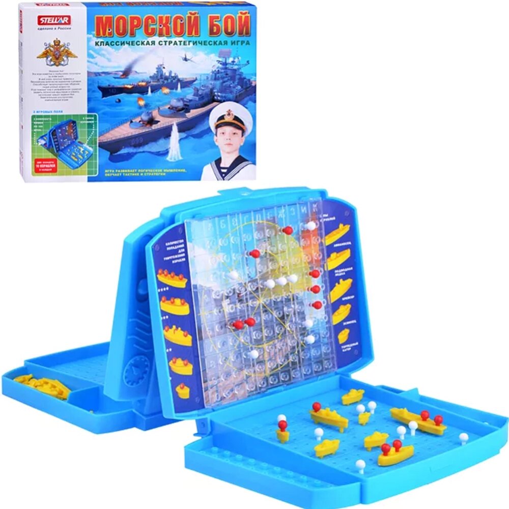 Настольная игра "Морской бой" от компании ИгрушкиТут - фото 1