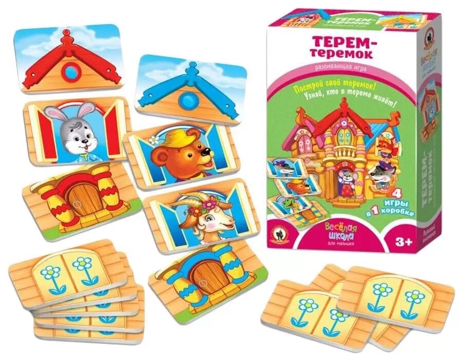 Настольная игра Русский стиль "Терем-теремок" от компании ИгрушкиТут - фото 1