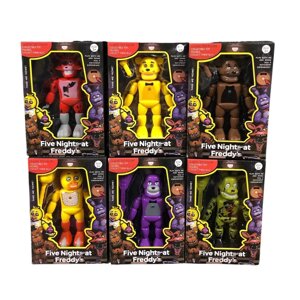 Набор аниматроники из Five Nights at Freddy's Funko Pop, 6 героев, арт. BT2308041