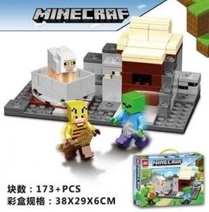 Конструктор Minecraft (Майнкрафт), 173 детали