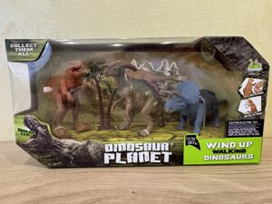 Набор  заводных динозавров 3 штуки Dinosaur Planet. в Минске от компании ИгрушкиТут