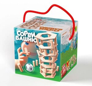 Игра для детей «Сорви башню», арт. 02985