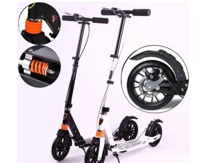 Самокат Scooter Urban Disk с ручным дисковым тормозом, 2 цвета, арт. 116D