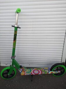 Самокат двухколёсный "Scooter" MAXI (3 расцветки граффити), арт. 3623