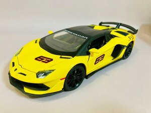 Машина Lamborghini 63 инерционная, металл, свет, звук