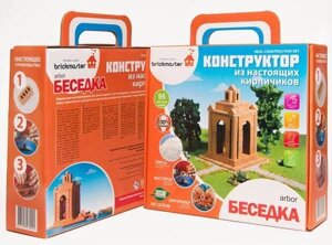 Конструктор из кирпичиков "Беседка", 95 деталей