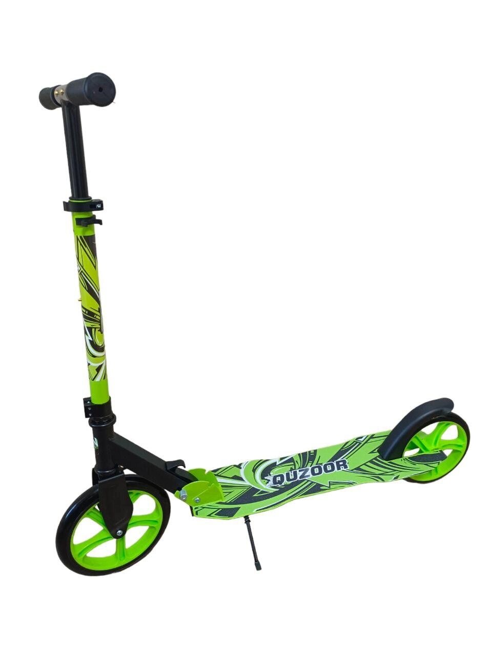 Самокат двухколёсный Scooter, салатовый от компании ИгрушкиТут - фото 1