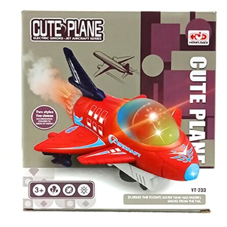 Самолёт Cute Plane, свет, звук, арт. 233 от компании ИгрушкиТут - фото 1