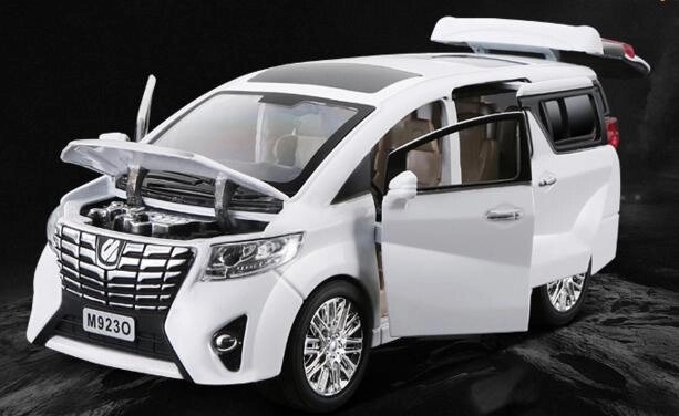 Toyota Alphard (Тойота Альфард) металлическая коллекционная машинка инерционная , свет\ звук от компании ИгрушкиТут - фото 1