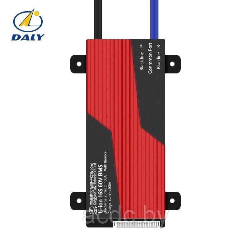 BMS Li-ion 16S 60V 80A DALY common port with balance от компании Общество с ограниченной ответственностью "Проектатек" - фото 1