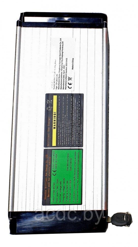 Быстросъемная батарея для GreenCamel Colt V700 48V 10,4Ah Li-ion от компании Общество с ограниченной ответственностью "Проектатек" - фото 1