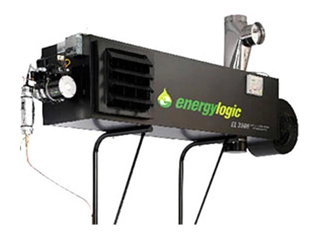 Теплогенератор стационарный ENERGYLOGIC EL-350H (102,5 кВт; 90-120С; 4740 м3/ч) (01350202) от компании Общество с ограниченной ответственностью "Проектатек" - фото 1