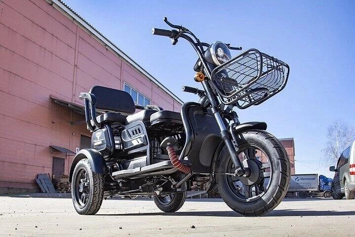 Электротрицикл white siberia Rutrike Бумеранг 650W 48V от компании ООО Мотоэнергия - фото 1