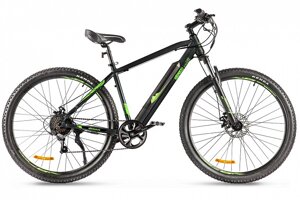Электровелосипед Велогибрид Eltreco Ultra Lite черно-зеленый-2504