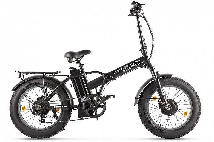 Электровелосипед Велогибрид Volteco Bad Dual New черный-2301 от компании ООО Мотоэнергия - фото 1