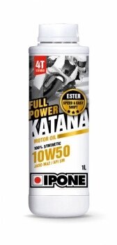 Масло для мотоцикла IPONE FULL POWER KATANA 10W50 100% Synthetic 1 л от компании ООО Мотоэнергия - фото 1