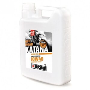 Масло для мотоцикла IPONE katana OFF ROAD 10W40 100% synthetic 4 л