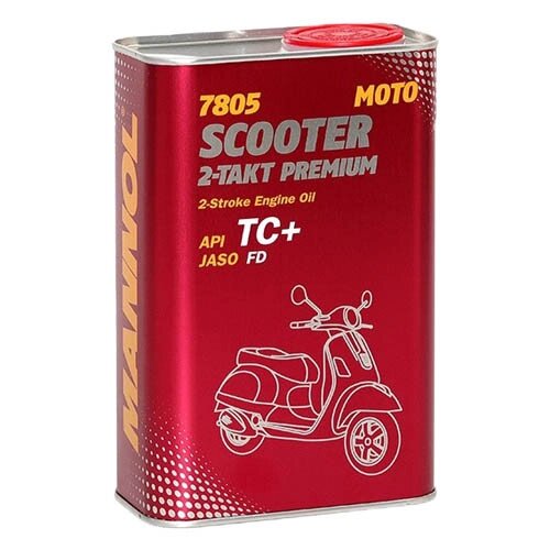 Масло моторное Mannol 7805 Scooter 2-Takt Premium 1л от компании ООО Мотоэнергия - фото 1