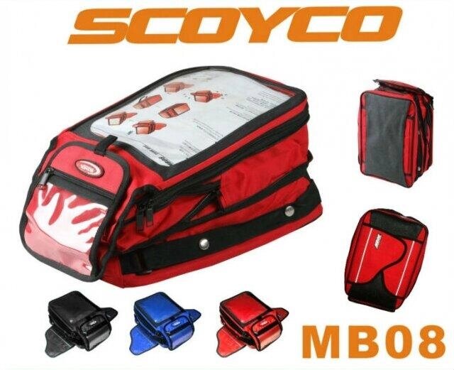 Мотоциклетная сумка на бак Scoyco MB-08 от компании ООО Мотоэнергия - фото 1