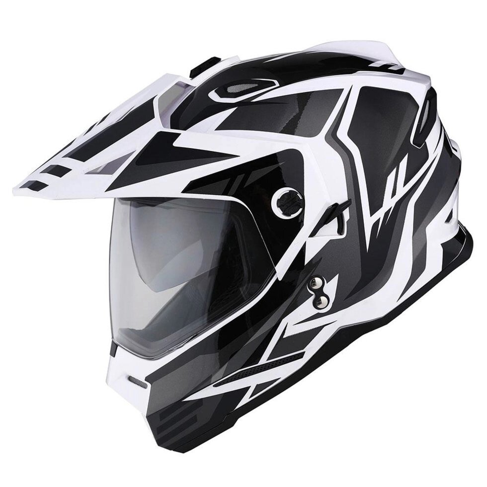 Мотошлем helmet с очками 1Storm JK802 (S. M. L. XL) от компании ООО “МОТОЭНЕРГИЯ” - фото 1