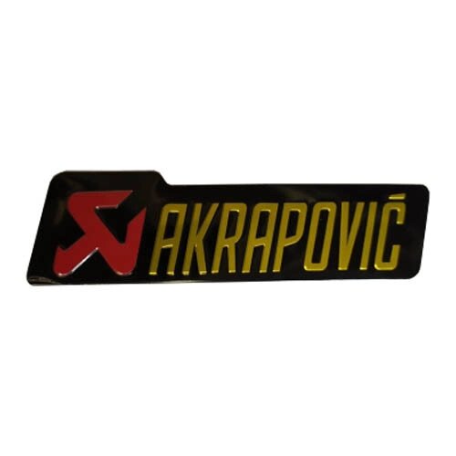 Наклейка 3d Akrapovic #2 от компании ООО Мотоэнергия - фото 1