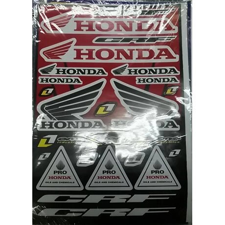Наклейки LP Honda Red от компании ООО Мотоэнергия - фото 1