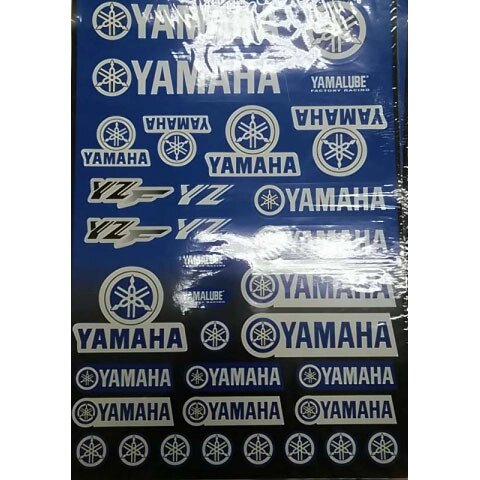 Наклейки LP Yamaha Blue от компании ООО Мотоэнергия - фото 1
