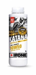 Масло для мотоцикла IPONE FULL POWER KATANA 10W50 100% Synthetic 1 л