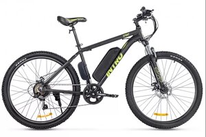 Электровелосипед Велогибрид Intro Sport черно-зеленый-2681