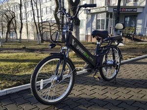 Велосипед с мотором электрический Volten GreenLine 350W New