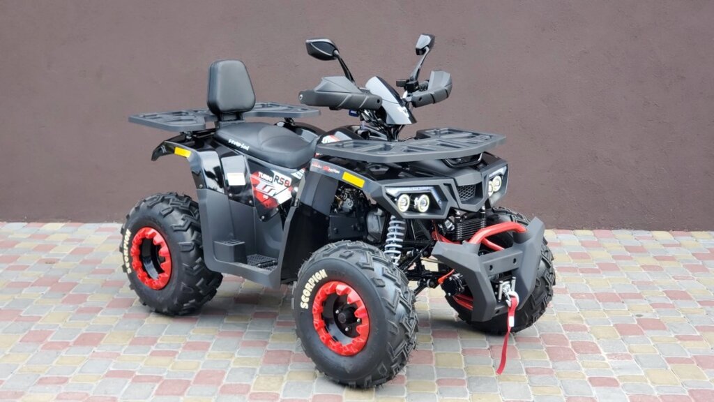 Квадроцикл MMG Scorpion 200cc лебедка - особенности