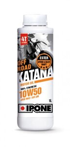 Масло для мотоцикла IPONE KATANA OFF ROAD 10W50 100% Synthetic 1 л