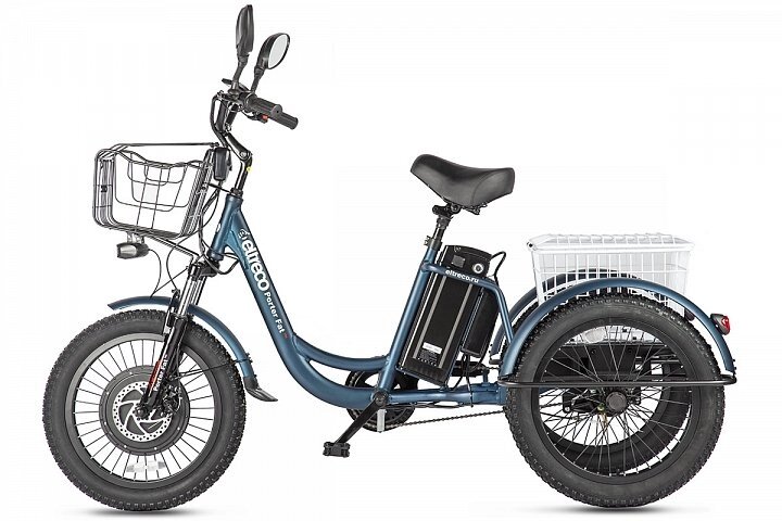 Трехколесный велосипед электрический Eltreco Porter Fat 500 UP от компании ООО «Молот Моторс Групп» - фото 1