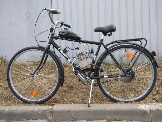 Велосипед бензиновый с мотором Stels 79cc от компании ООО “МОТОЭНЕРГИЯ” - фото 1