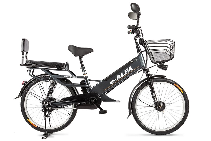 Велосипед электро Green City E-ALFA-GL 500W от компании ООО Мотоэнергия - фото 1