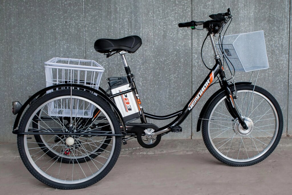 Велосипед трехколесный взрослый электрический Volten Чемпион 250W 36V 12AH Lion от компании ООО Мотоэнергия - фото 1
