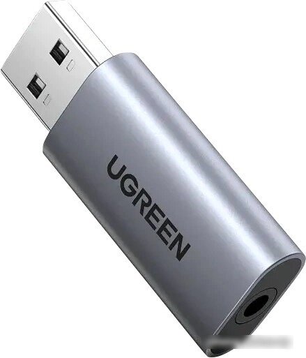 Адаптер Ugreen CM383 80864 3.5 мм - USB Type-A от компании Easybuy-top - фото 1