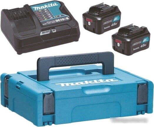 Аккумулятор с зарядным устройством Makita BL1041B + DC10SB (12В/4 Ah + 12В) от компании Easybuy-top - фото 1