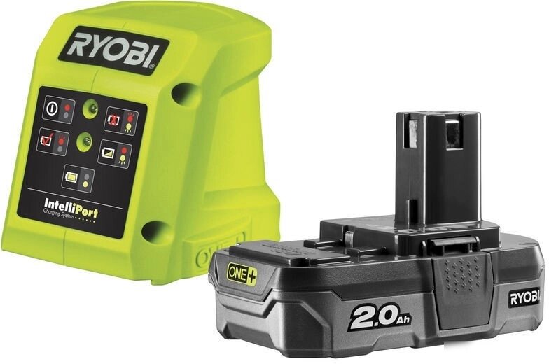 Аккумулятор с зарядным устройством Ryobi RC18115-120VSE 5133004897 (18В/2 Ah + 18В) от компании Easybuy-top - фото 1