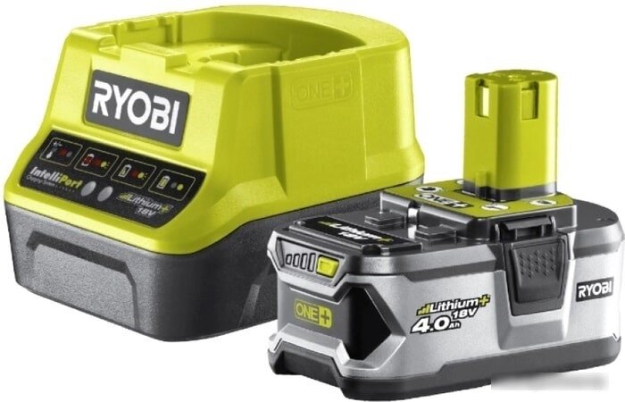 Аккумулятор с зарядным устройством Ryobi RC18120-140 ONE+ 5133003360 (18В/4.0 Ah + 18В) от компании Easybuy-top - фото 1