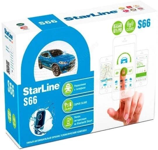 Автосигнализация StarLine S66 BT GSM от компании Easybuy-top - фото 1