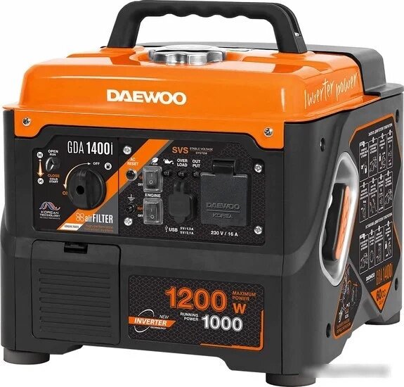 Бензиновый генератор Daewoo Power GDA 1400i от компании Easybuy-top - фото 1