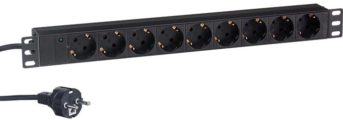 Блок розеток ExeGate ServerPro PDU-19H905 Al-9S-EU3CU от компании Easybuy-top - фото 1