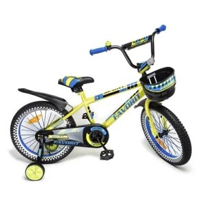 Детский двухколесный велосипед FAVORIT модель SPORT SPT-16GN