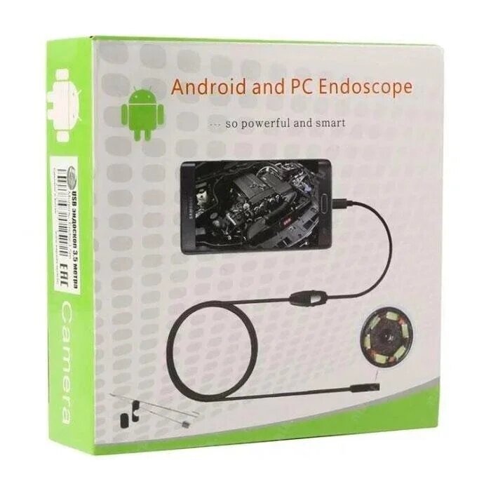 Эндоскоп для Android and PC Endoscope (длина 2 м) от компании Easybuy-top - фото 1