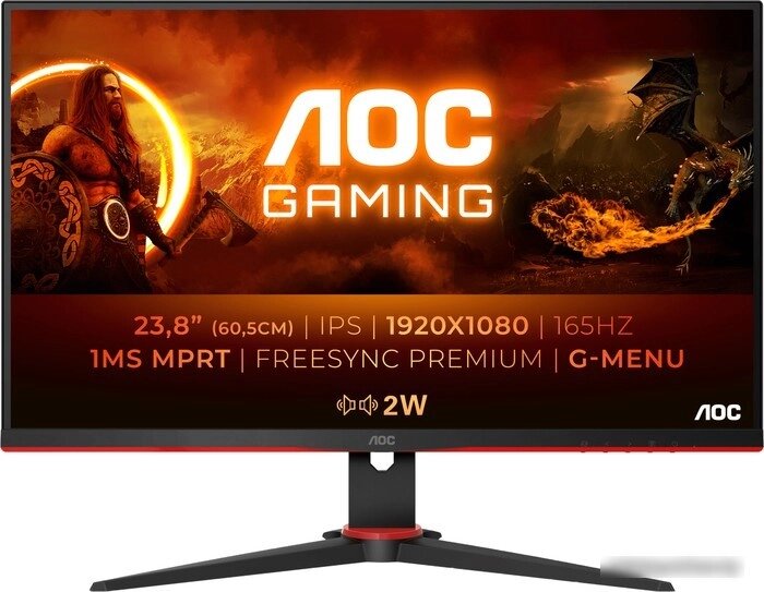 Игровой монитор AOC 24G2SPAE/BK от компании Easybuy-top - фото 1