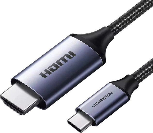 Кабель Ugreen СM565 90451 USB Type-C - HDMI (1.5 м, черный) от компании Easybuy-top - фото 1